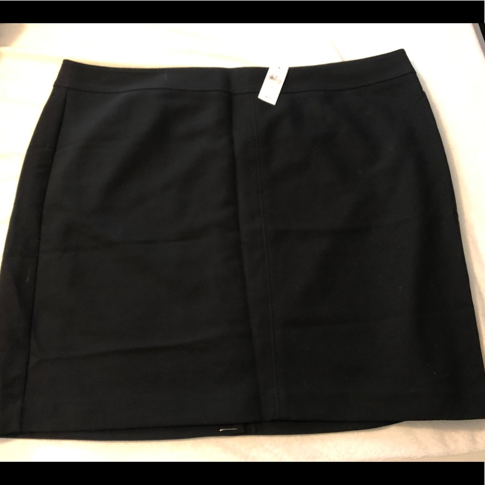 NWT LOFT Plus Ann Taylor Classic Pencil Skirt - Black